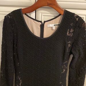 Tracy Reese Black Lace sheath Dress size 4